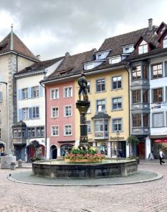 Schaffhausen anf fountain